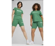 Puma Palaidinė Moterims ESS+ Script Tee Žalias 679315 86