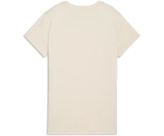 Puma Palaidinė Moterims Ess Script Tee rusvai gelsvas 691760 87