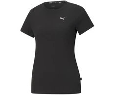 Puma Palaidinė Moterims Ess Small Logo Tee Juodas 586776 51