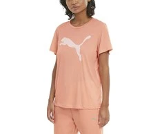 Puma Palaidinė Moterims Evostripe Tee Peach 585941 26