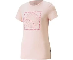 Puma Palaidinė Moterims Graphics She Move Rožinė 674451 66