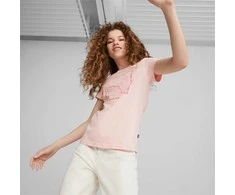 Puma Palaidinė Moterims Graphics She Move Rožinė 674451 66