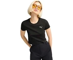 Puma Palaidinė Moterims Wardrobe Ess Baby Tee Juodas 629745 01
