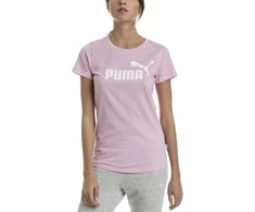 Puma Palidinė Ess+ Logo Heather Tee Rožinė 852127 21