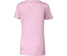 Puma Palidinė Paauglaims Alpha Logo Tee Pale Rožinė
