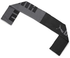 Puma Šalikas Knit Scarf Juodas Pilkas 054057 01