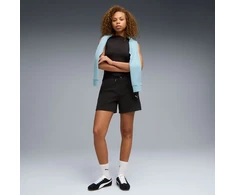 Puma Šortai Moterims Class High-Waist Shorts Juodas 691874 01