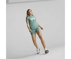 Puma Šortai Moterims Ess 5" High Waist Žalias 848339 90