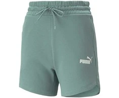 Puma Šortai Moterims Ess 5" High Waist Žalias 848339 90
