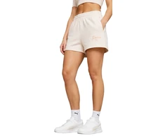 Puma Šortai Moterims Ess Script rusvai gelsvas 691762 87