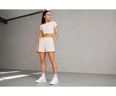 Puma Šortai Moterims Ess Script rusvai gelsvas 691762 87