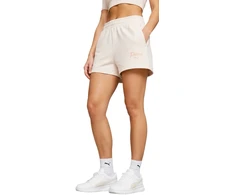 Puma Šortai Moterims Ess Script rusvai gelsvas 691762 87