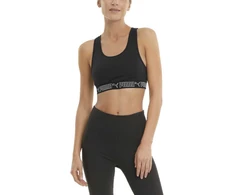Puma Sportinė Liemenėlė Moterims Mid Impact Elastic Juodas 520303 01