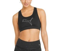 Puma Sportinė Liemenėlė Moterims Mid Impact 4Keeps Juodas 520306 04