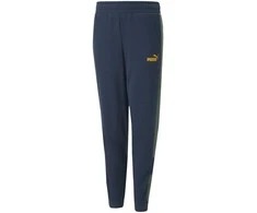 Puma Sportinės Kelnės Paaugliams Ess Block Sweatpants Mėlyna Žalias 849083 73