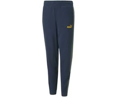 Puma Sportinės Kelnės Paaugliams Ess Block Sweatpants Mėlyna Žalias 849083 73