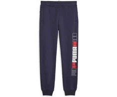 Puma Sportinės Kelnės Paaugliams Ess+ Logo Lab Sweatpants Fl Navy 676326 06