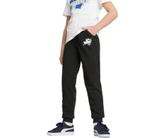 Puma Sportinės Kelnės Paaugliams Ess+Street Art Juodas 673273 01