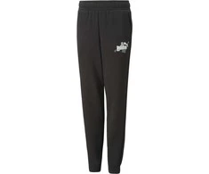 Puma Sportinės Kelnės Paaugliams Ess+Street Art Juodas 673273 01