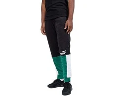 Puma Sportinės Kelnės Vyrams Ess+ Block Sweatpants Juodas Baltas Žalias 848007 37