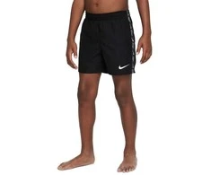 Nike Maudymosi Šortai Paaugliams Nk B Lgo Tape 4'' Volley Short Juodas NESSD794 001