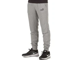 Puma Sportinės Kelnės Vyrams Ess Logo Pants Fl Pilkas 586714 03