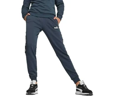 Puma Sportinės Kelnės Vyrams Ess+ Tape Sweatpants Navy 847388 16