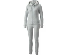 Puma Sportinis Kostiumas Moterims Classic Hooded Pilkas 847129 04