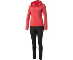 Puma Sportinis Kostiumas Moterims Classic Hooded Juodas Rožinė 589132 35
