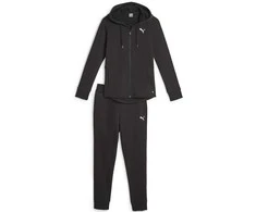 Puma Sportinis Kostiumas Moterims Classic Hooded Juodas 622637 01