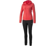 Puma Sportinis Kostiumas Moterims Classic Hooded Juodas Rožinė 589132 35