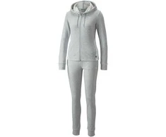 Puma Sportinis Kostiumas Moterims Classic Hooded Pilkas 847129 04