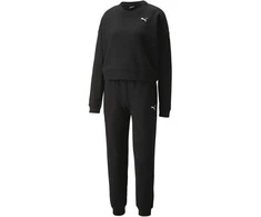 Puma Sportinis Kostiumas Moterims Loungewear Suit Juodas 673702 01