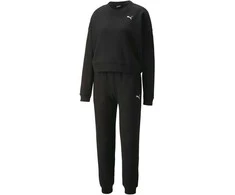 Puma Sportinis Kostiumas Moterims Loungewear Suit Juodas 673702 01