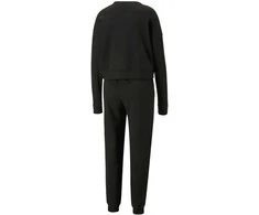 Puma Sportinis Kostiumas Moterims Loungewear Suit Juodas 673702 01