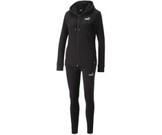 Puma Sportinis Kostiumas Moterims Metallic Tracksuit Juodas 673701 01