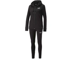 Puma Sportinis Kostiumas Moterims Metallic Tracksuit Juodas 673701 01