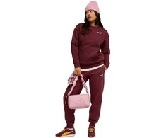 Puma Sportinis Kostiumas Moterims Sweat Suit Relaxed Fl Bordo 688160 96