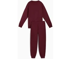 Puma Sportinis Kostiumas Moterims Sweat Suit Relaxed Fl Bordo 688160 96