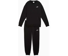 Puma Sportinis Kostiumas Moterims Sweat Suit Relaxed Fl Juodas 688160 01