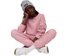 Puma Sportinis Kostiumas Paaugliams Loungewear Oversized Sweat Fl Rožinė 689727 65