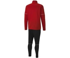 Puma Sportinis Kostiumas Paaugliams Teamgoal Tracksuit Juodas Raudona 656809 01
