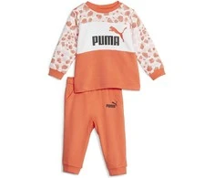 Puma Sportinis Kostiumas Vaikams Ess Mix Mtch Infants Baltas Oranžinis 676368 60