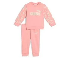 Puma Sportinis Kostiumas Vaikams Ess No. 1 Logo Sweat Suit Rožinė 686284 18