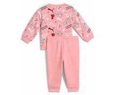 Puma Sportinis Kostiumas Vaikams Minicats Aop Fl Rožinė 689731 27