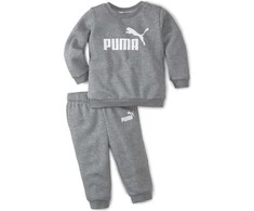 Puma Sportinis Kostiumas Vaikams Minicats Ess Crew Jooger Pilkas 846141 03