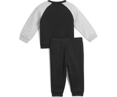 Puma Sportinis Kostiumas Vaikams Minicats Ess Raglan Crew Set Fl Juodas 686281 51