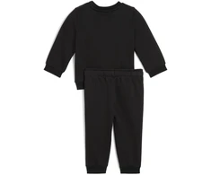 Puma Sportinis Kostiumas Vaikams Minicats Ess Crew Set Fl Juodas 686280 01