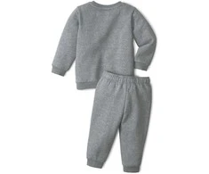 Puma Sportinis Kostiumas Vaikams Minicats Ess Crew Jooger Pilkas 846141 03