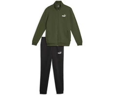 Puma Sportinis Kostiumas Vyrams Clean Sweat Suit Juodas Žalias 585841 31